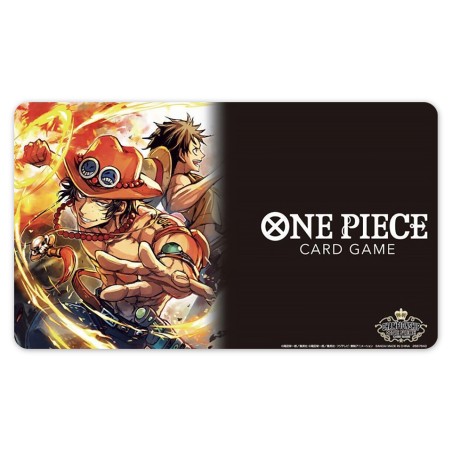 One Piece Card Game - Playmat & Storage Box Set: Portgas D.Ace